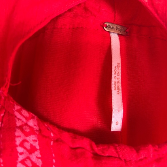 Free People Feel the Sun Bandana Jumpsuit Size 0 - Picture 10 of 15